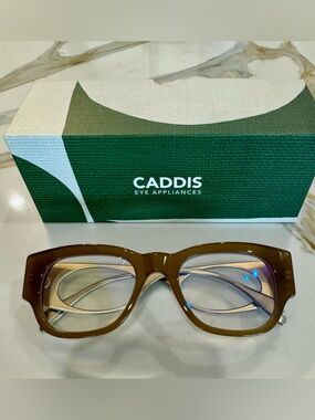 Caddis Blacksmith brown Unisex Reader Glasses